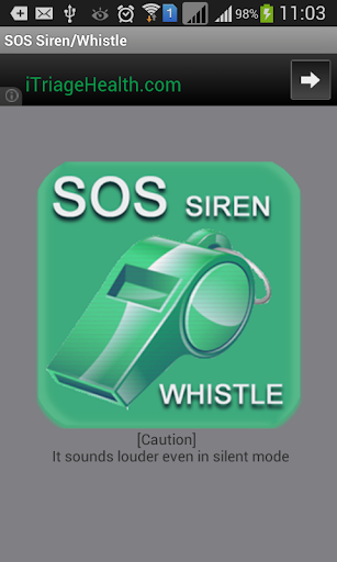 SOS Siren Whistle