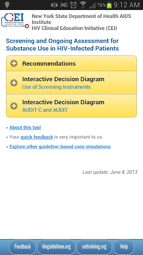 HIV-Substance Use Guideline