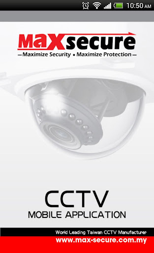 Maxsecure CCTV Mobile Viewer