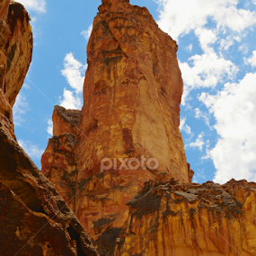 Towering by Ken Miracle - Landscapes Caves & Formations