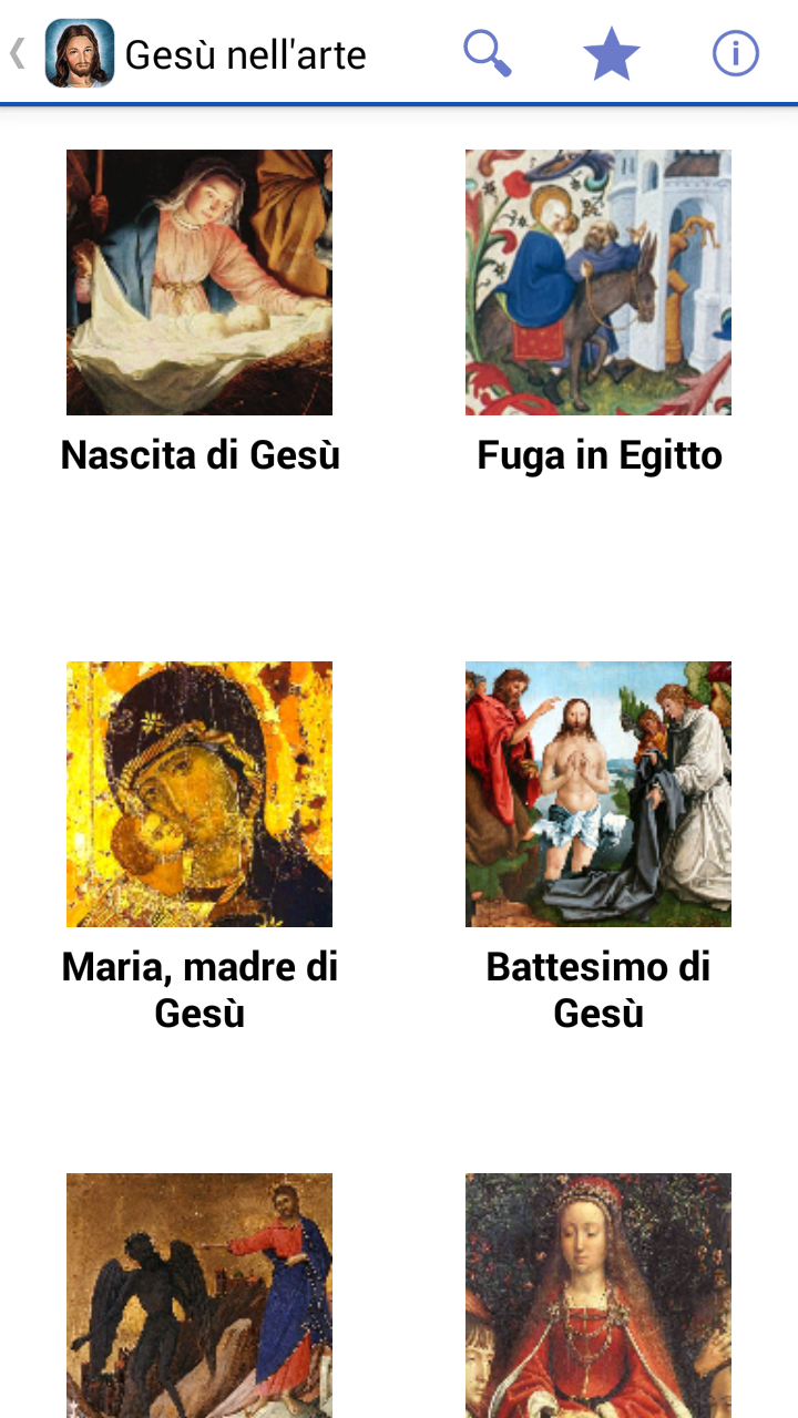 Android application Jesus Art Premium screenshort