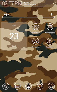 How to install Camouflage Atom theme patch 1.1 apk for laptop