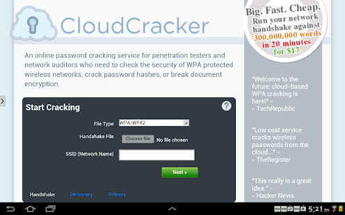 Cloud Cracker