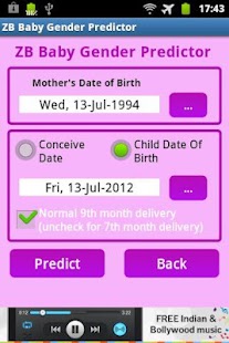 ZB Baby Gender Predictor Screenshots 1