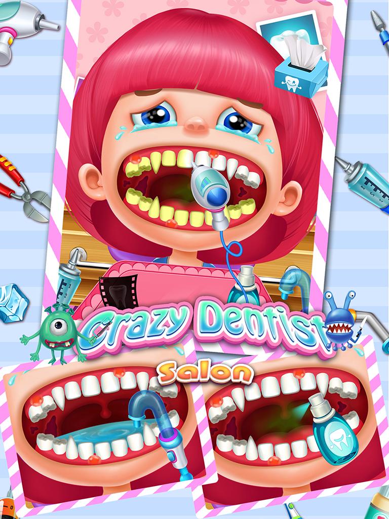 Crazy Dentist Salon: Girl Game Screen 2