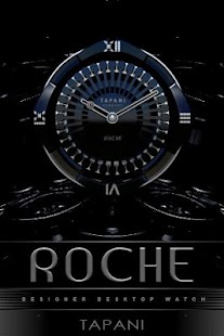 ROCHE Designer Clock Widget - náhled