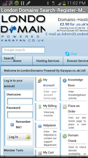 LondonDomains.net Portal Screenshots 0