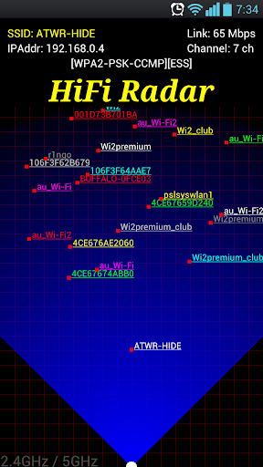 Easy WIFI Radar 1.0.5 (2007.10.01) - 無線網路雷達 - 阿榮福利味 - 免費軟體下載