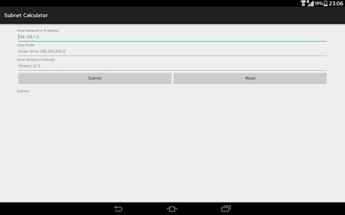 How to download Subnetting Calculator 1.1.1 unlimited apk for android