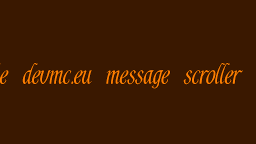 Message Scroller