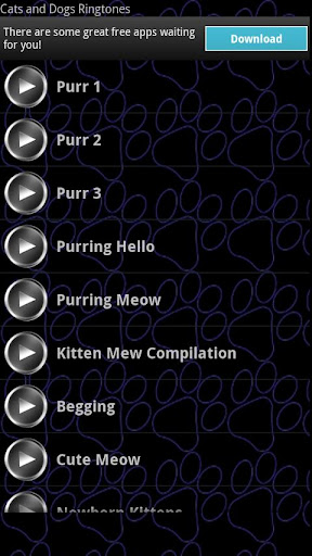 Cats and Dogs Ringtones