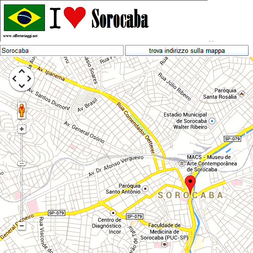 Sorocaba maps