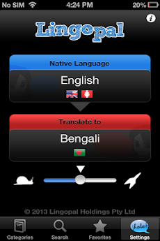 Lingopal Bengali Liteのおすすめ画像1
