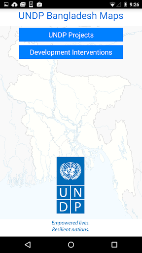 UNDP BD Maps