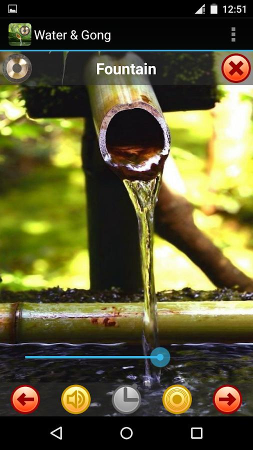 Water & Gong Relaxing Sounds Android Apps on Google Play