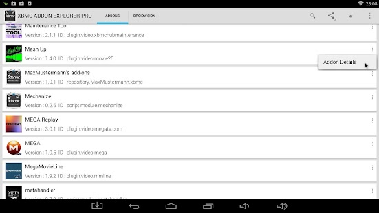 Lastest XBMC ADDON EXPLORER PRO APK for Android