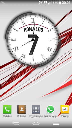 【免費運動App】Cristiano Ronaldo Widget Clock-APP點子