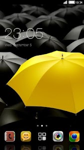 Yellow Umbrella Theme screenshot 0