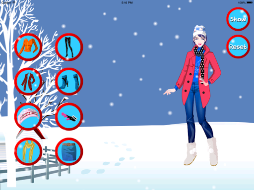 【免費休閒App】Winter Dressup - DressUp Games-APP點子