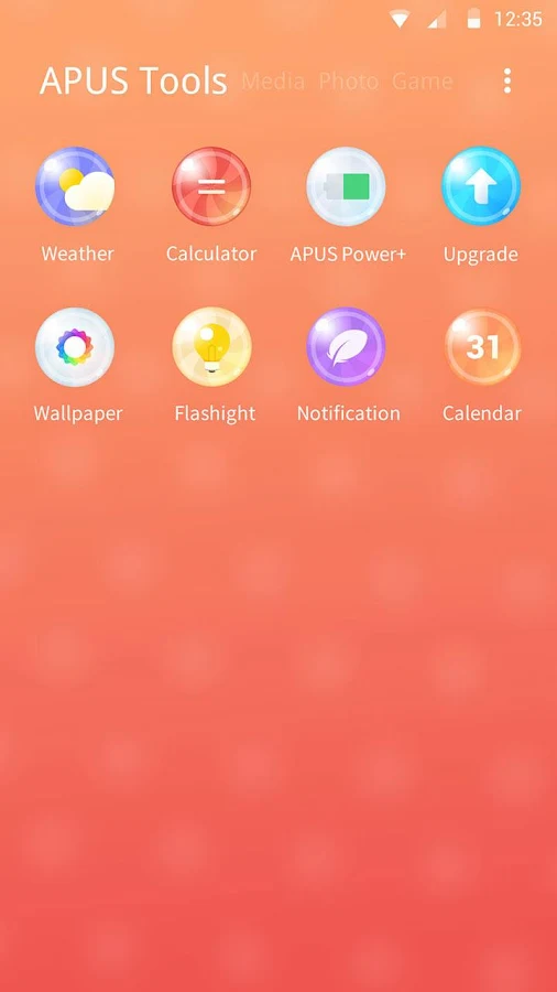 Sweetie Box theme for APUS - screenshot