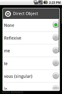 ProConjugate French Screenshots 3