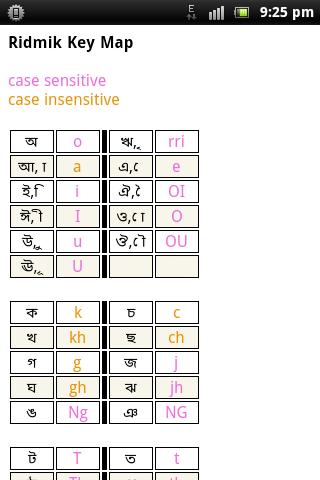 Ridmik Keyboard (Bangla) - screenshot
