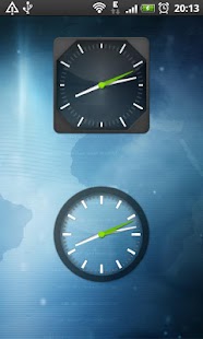 Free Download Clock Widget Pack Glass APK
