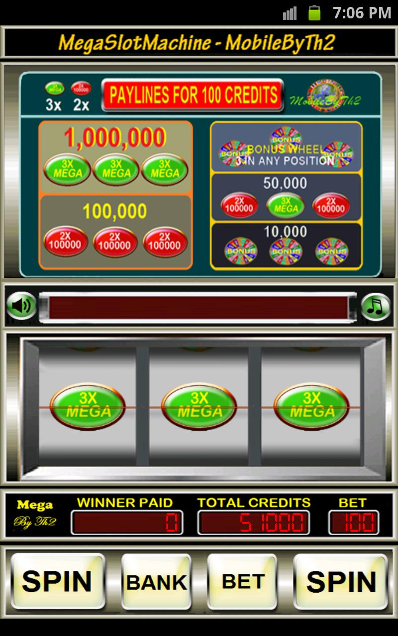 Mega Slot Machine Screen 3