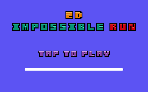 【免費動作App】2D Impossible Runner-APP點子