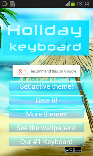 Holiday Keyboard