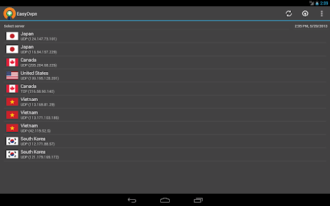 Screenshot EasyOvpn - Plugin for OpenVPN v2.60 build 141025260