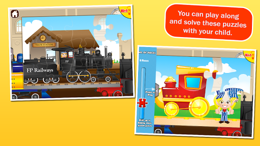 【免費教育App】Train Puzzles for Kids-APP點子