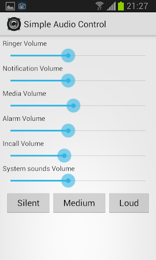 Simple Audio Control