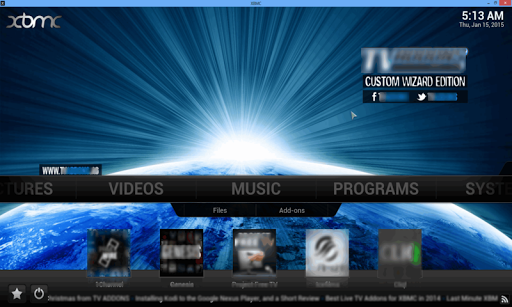 XBMC Guide