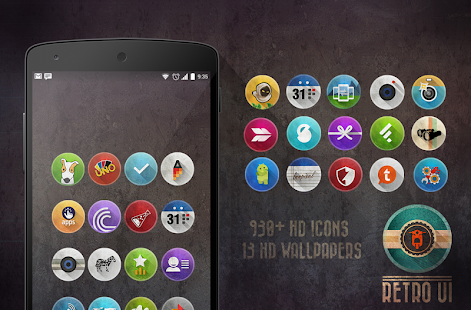 Retro UI Go Apex Nova Theme - screenshot thumbnail