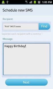 Lastest Scheduled SMS Sender APK