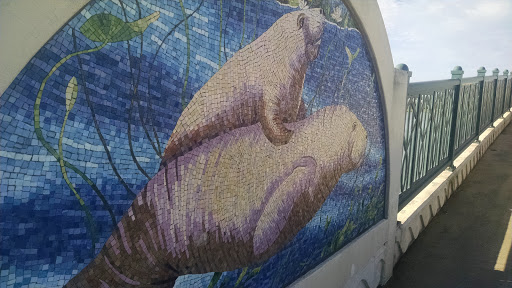 South Riding Manatee Mosaic Mural