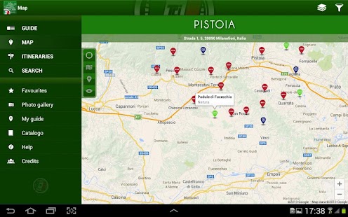 Pistoia Guida Verde Touring Screenshots 1