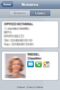 Annuaire notaires Colmar Metz Screenshots 7