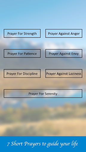 A Minute of Prayer