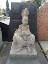 Sculpture Of An African Girl