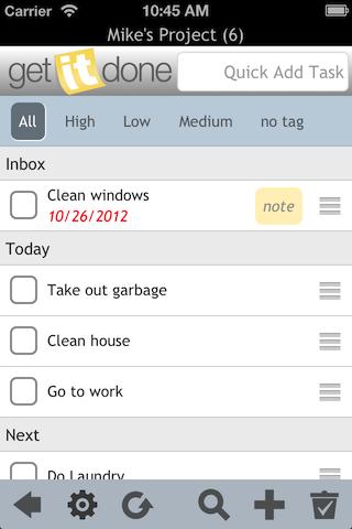 【免費生產應用App】Get It Done Task List-APP點子