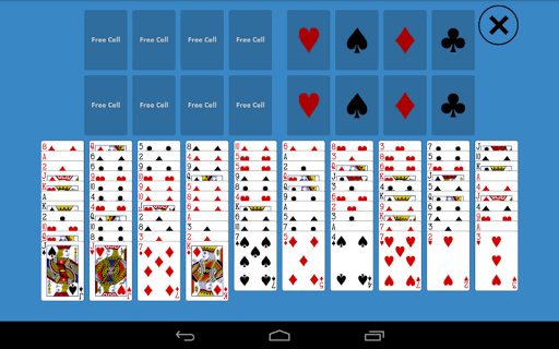 Solitaire FreeCell Two Decks
