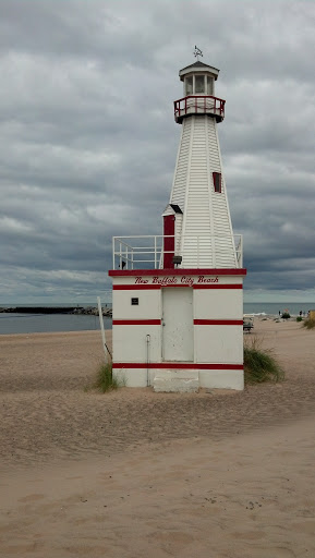Lighthouse At New Buffalo City Beach 