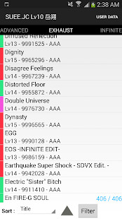SDVXII ScoreViewer Screenshots 1