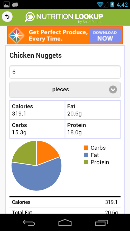 Sparkpeople Diet And Calorie Tracker - domgala