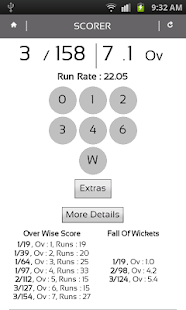 Cricket Scorer Screenshots 1