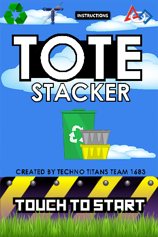    Tote Stacker: FRC 2015 Game- screenshot  