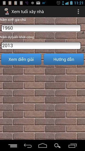 Xem tuổi xây nhà