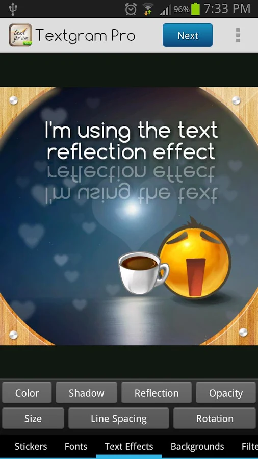 Textgram Pro - screenshot